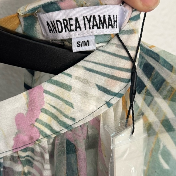 NWT Andrea Iyamah Cover-up  Maxi Dress Sz S/M 6-10 - Picture 5 of 5